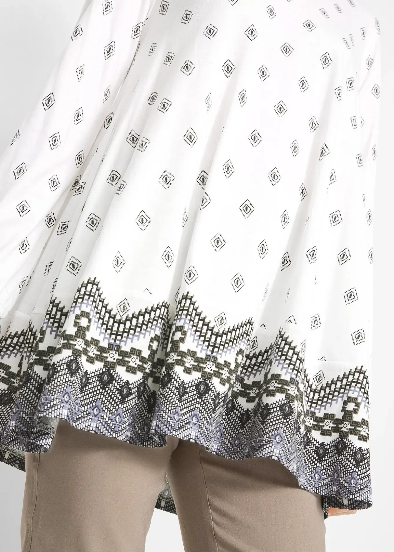 Tunique en jersey coton et viscose