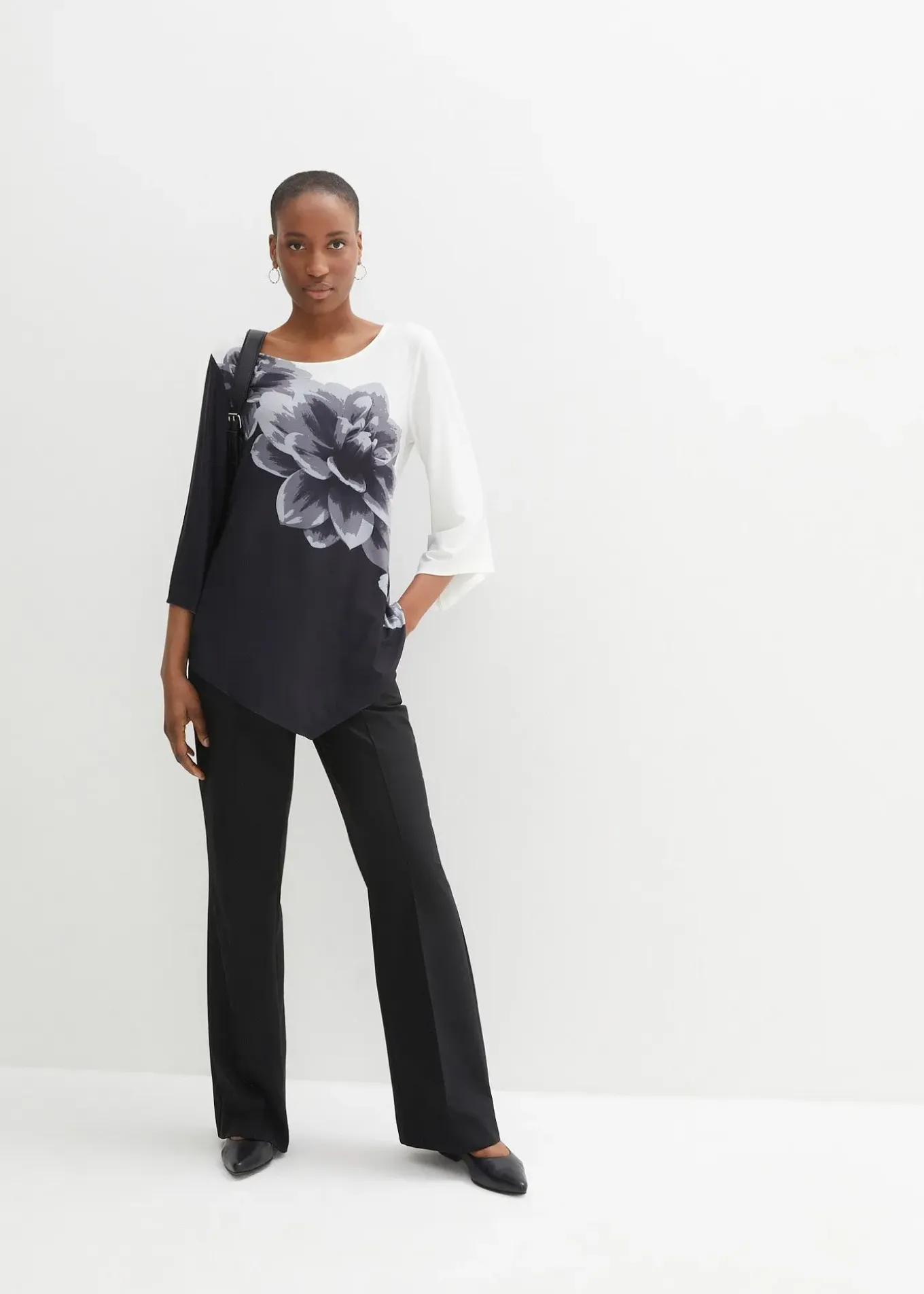 Tunique en jersey imprimé