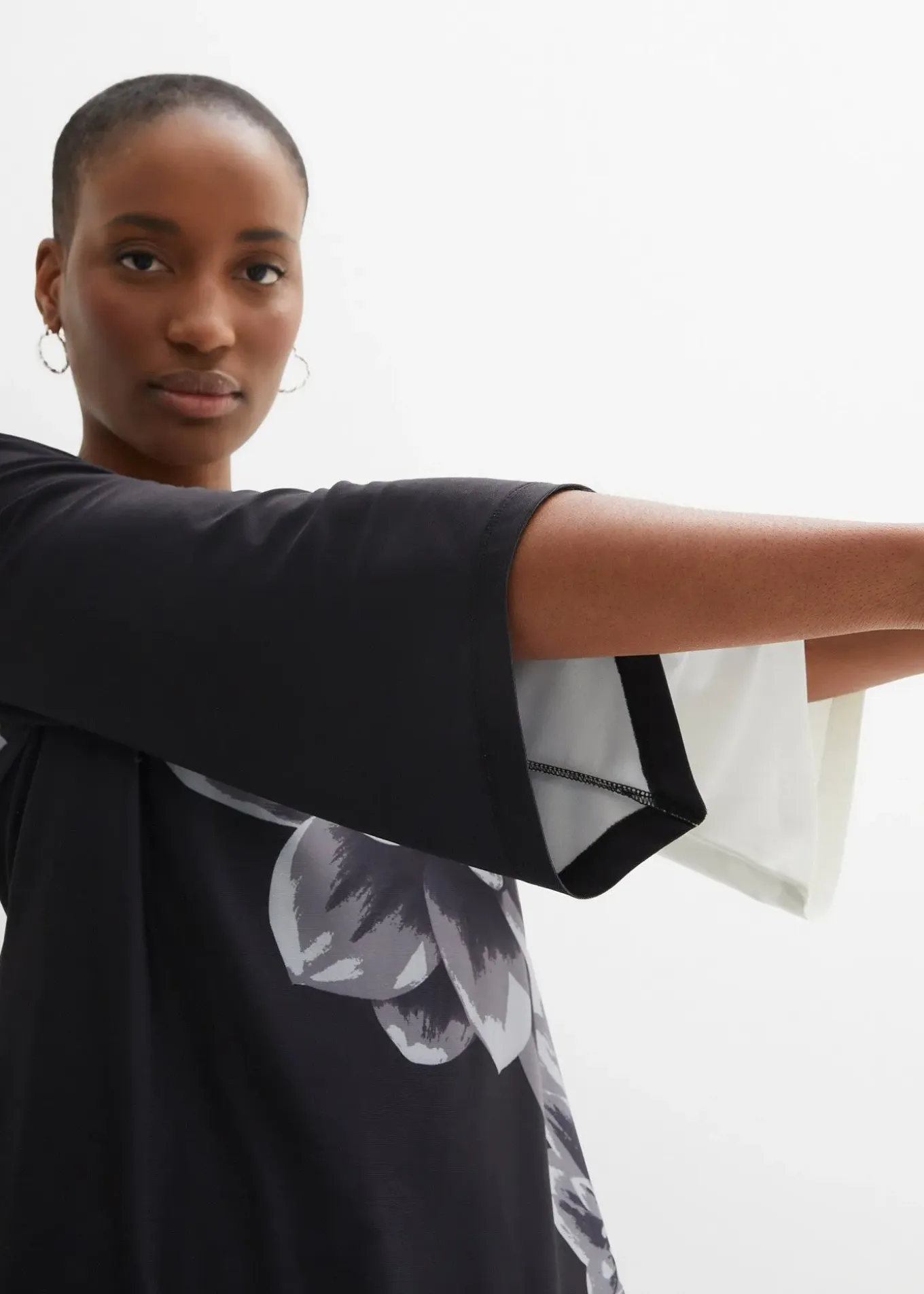 Tunique en jersey imprimé