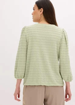 Tunique en jersey texturé