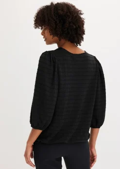 Tunique en jersey texturé