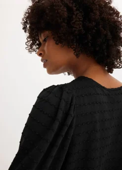 Tunique en jersey texturé