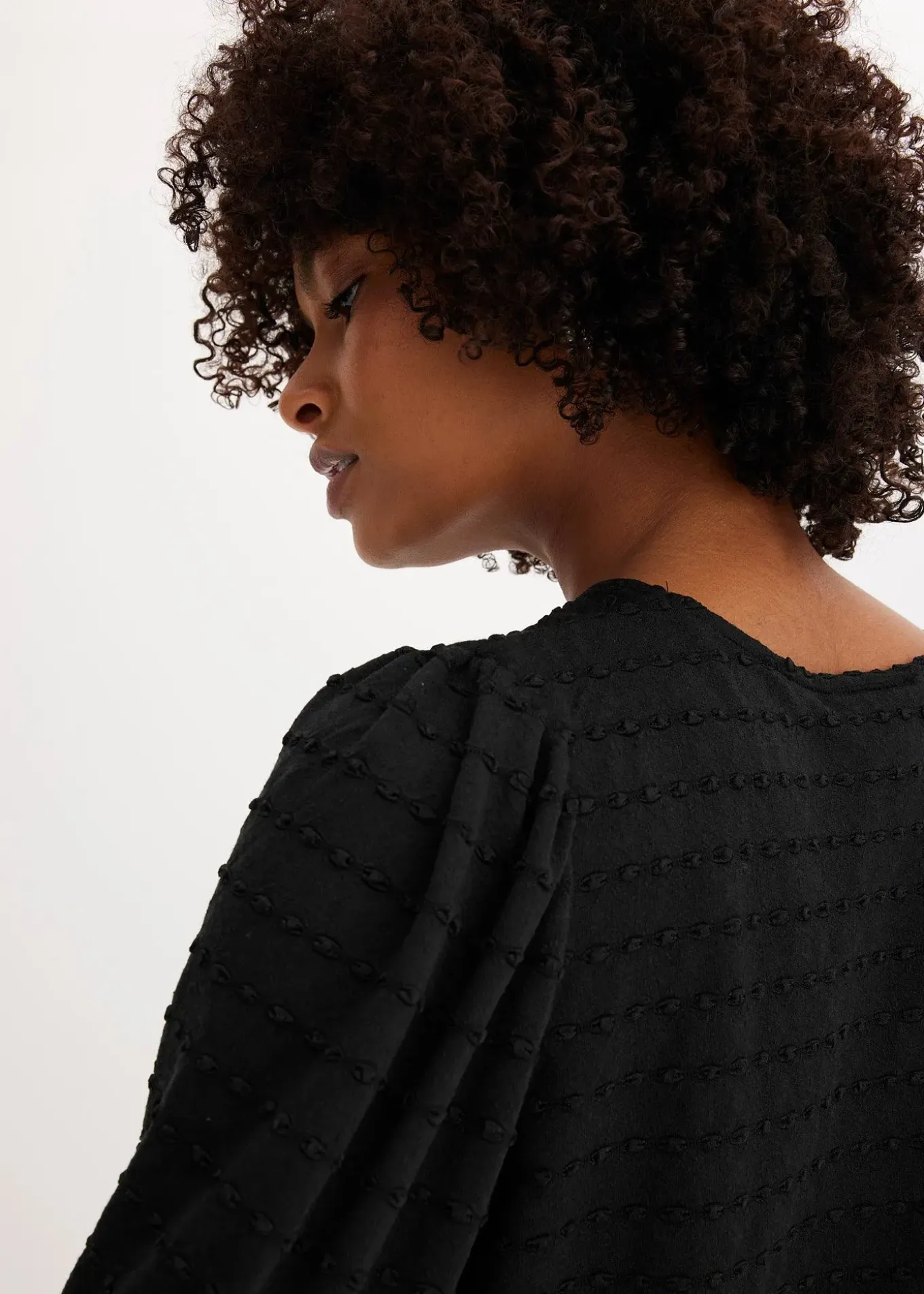 Tunique en jersey texturé