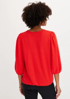 Tunique en jersey texturé