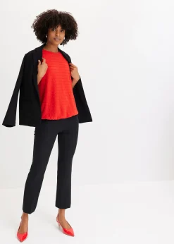 Tunique en jersey texturé