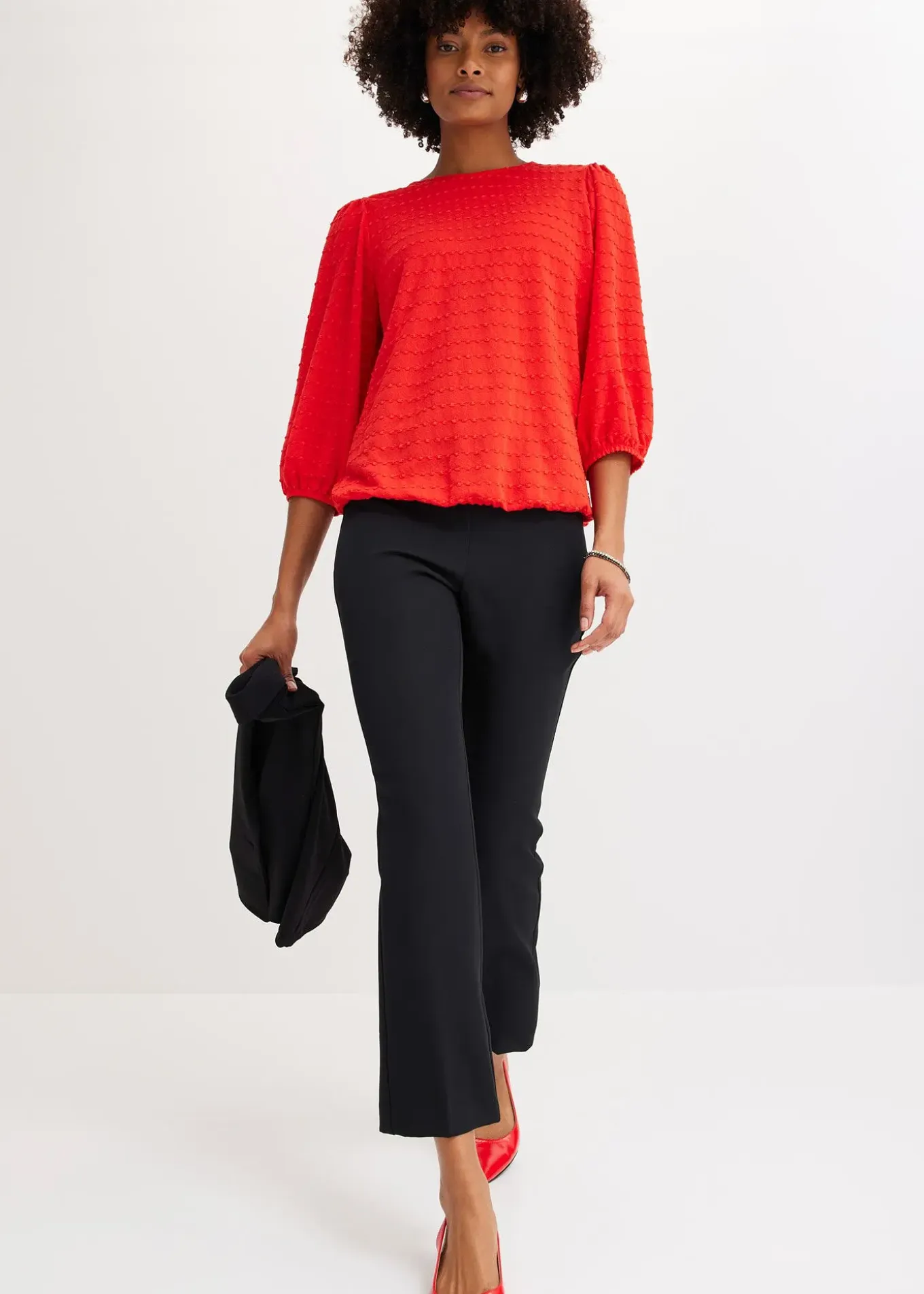 Tunique en jersey texturé