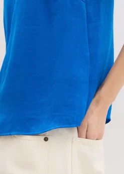 Tunique en satin fin