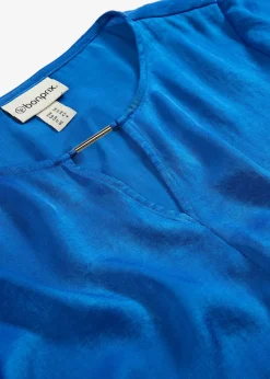 Tunique en satin fin