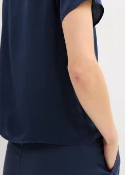 Tunique en satin fin