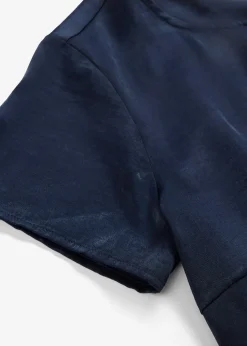 Tunique en satin fin