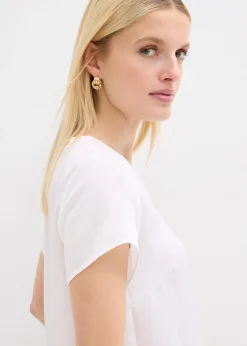 Tunique en satin fin