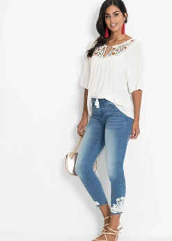 Tunique en viscose effet froissé