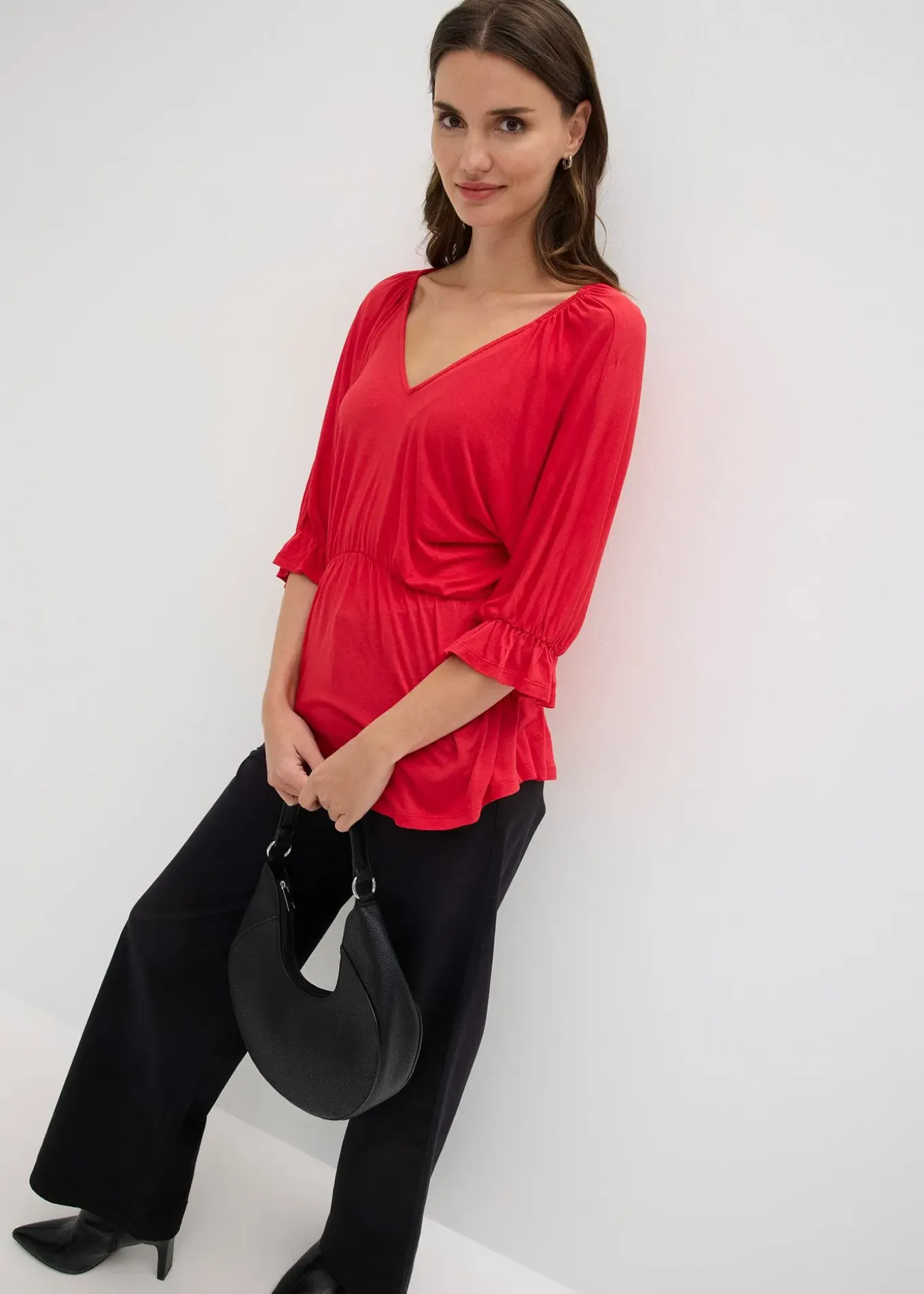 Tunique en viscose extensible