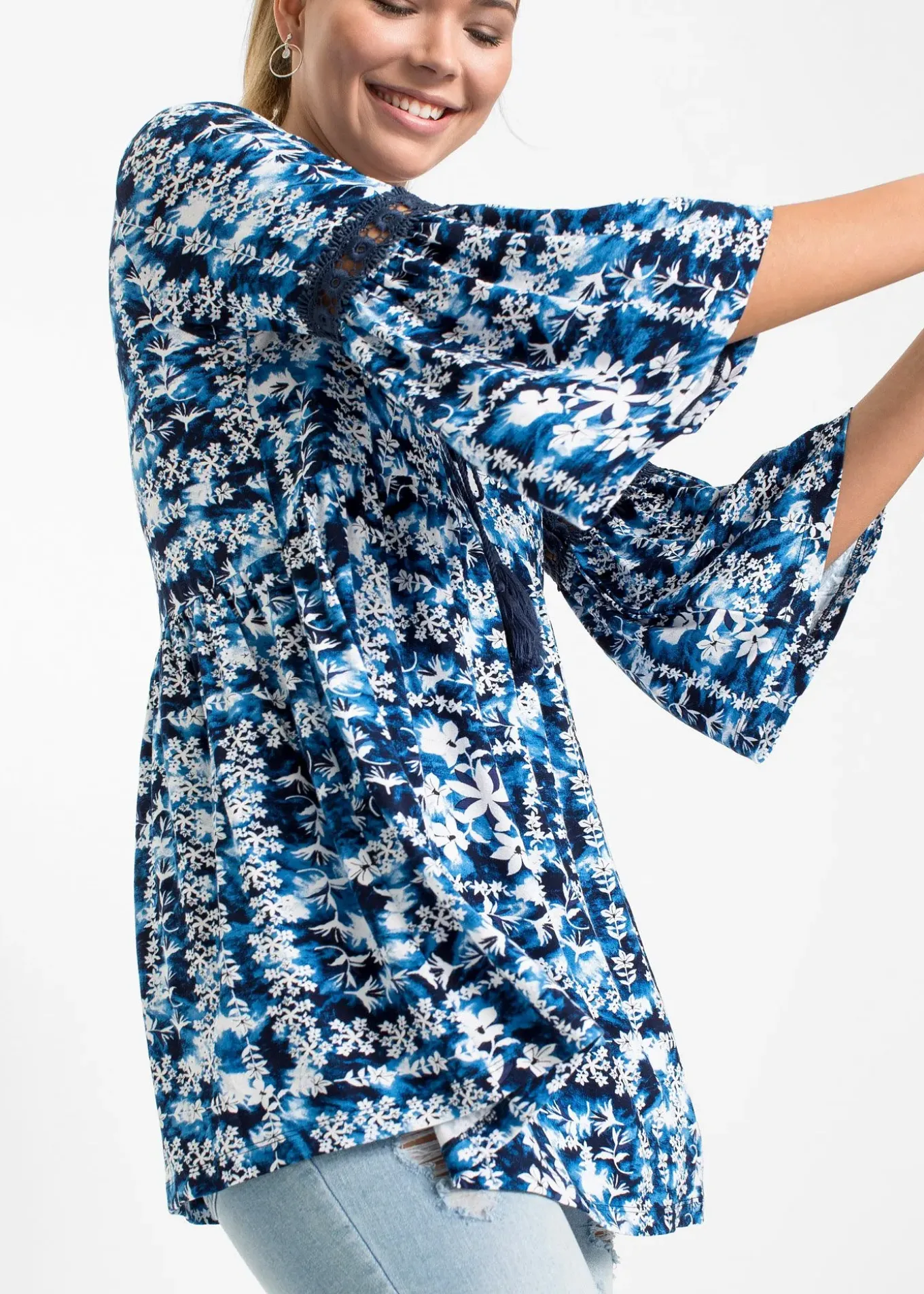 Tunique en viscose fluide