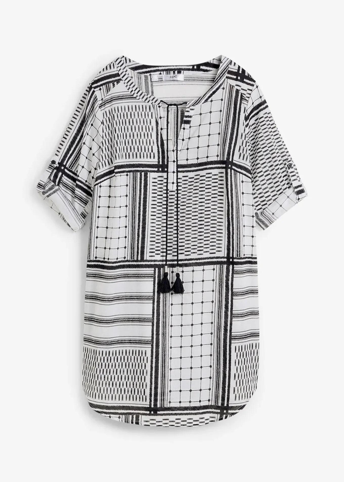 Tunique longue 100% coton