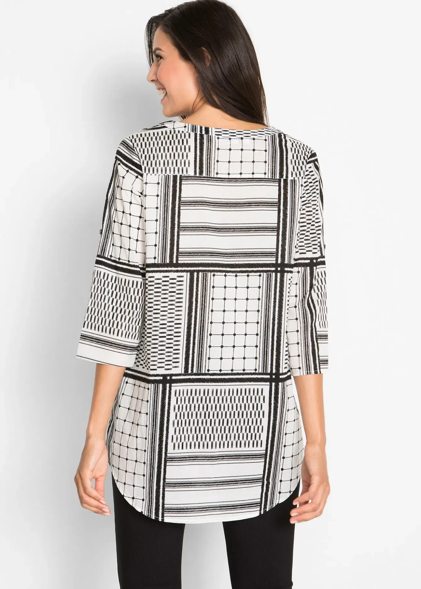 Tunique longue 100% coton