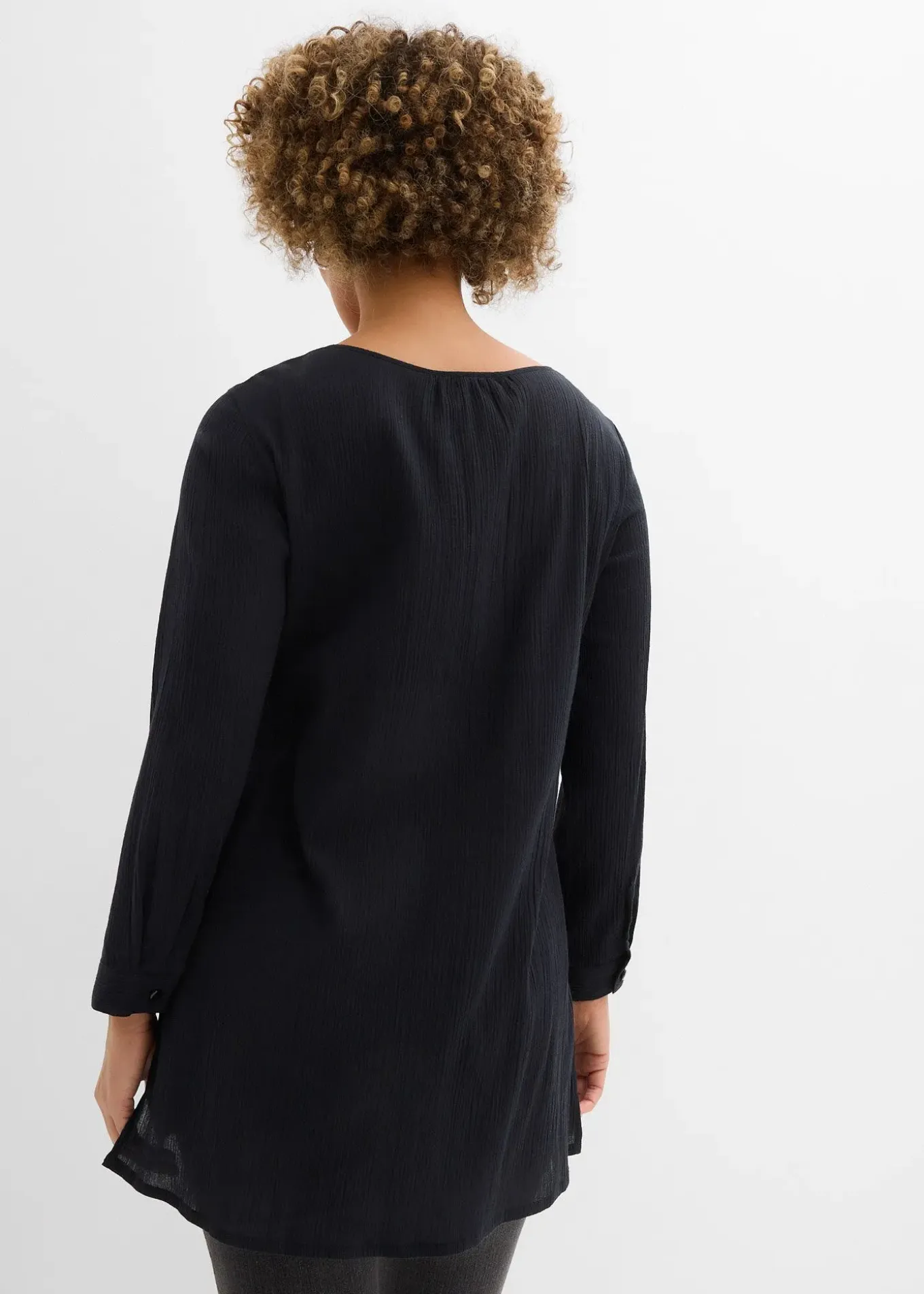 Tunique longue en coton