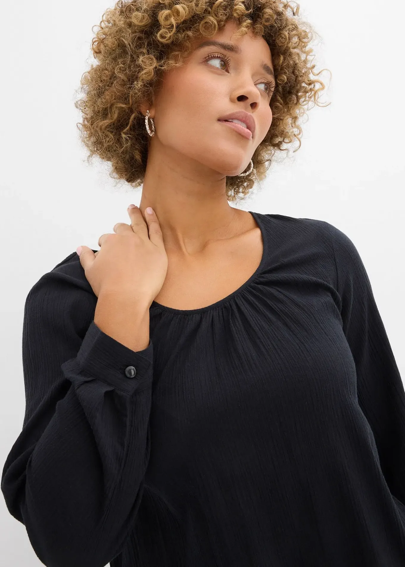 Tunique longue en coton