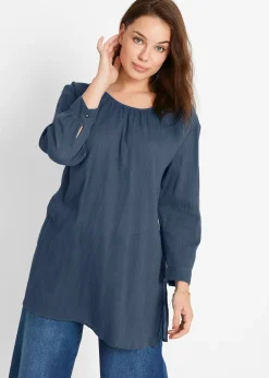 Tunique longue en coton