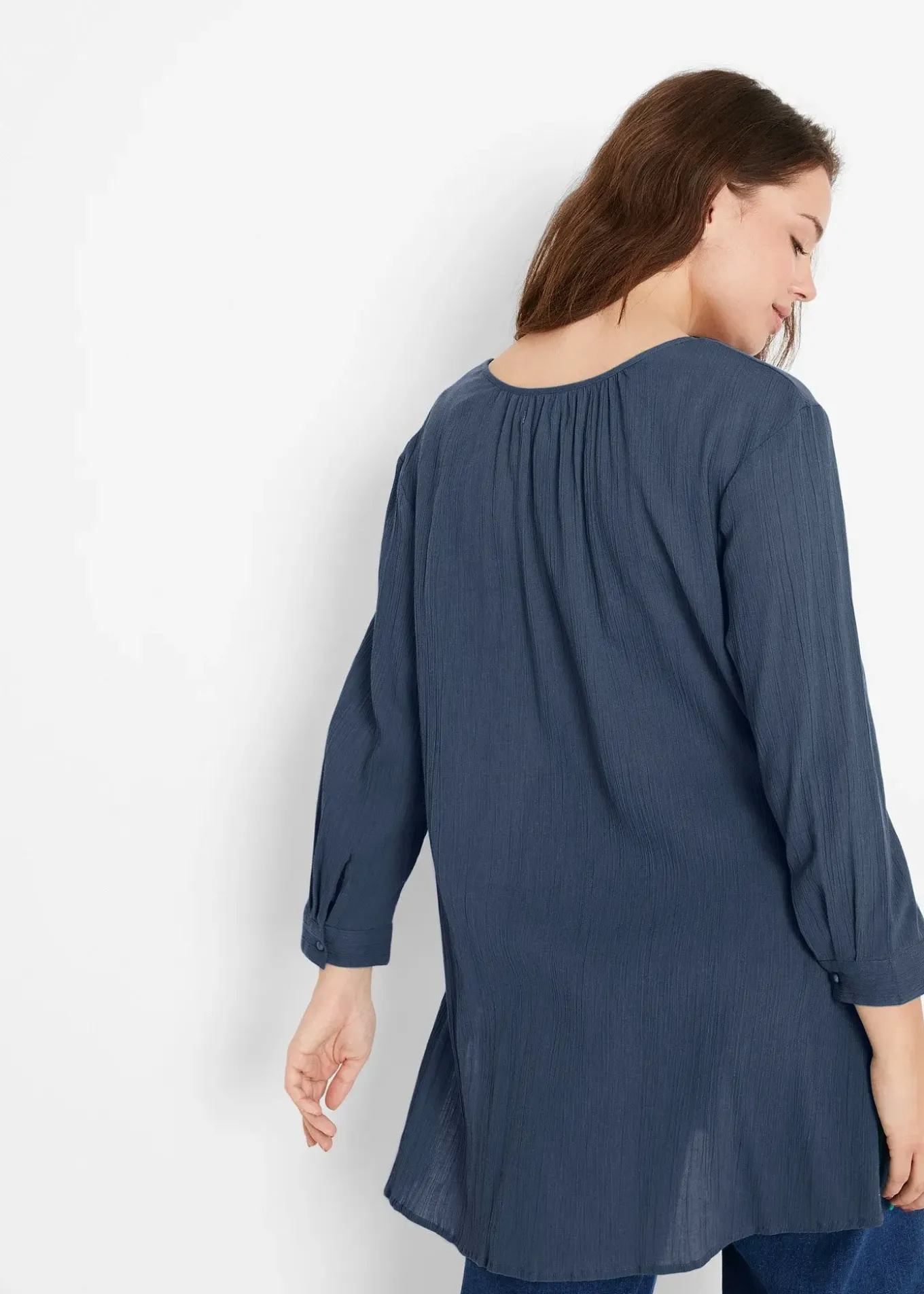 Tunique longue en coton