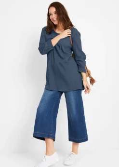 Tunique longue en coton