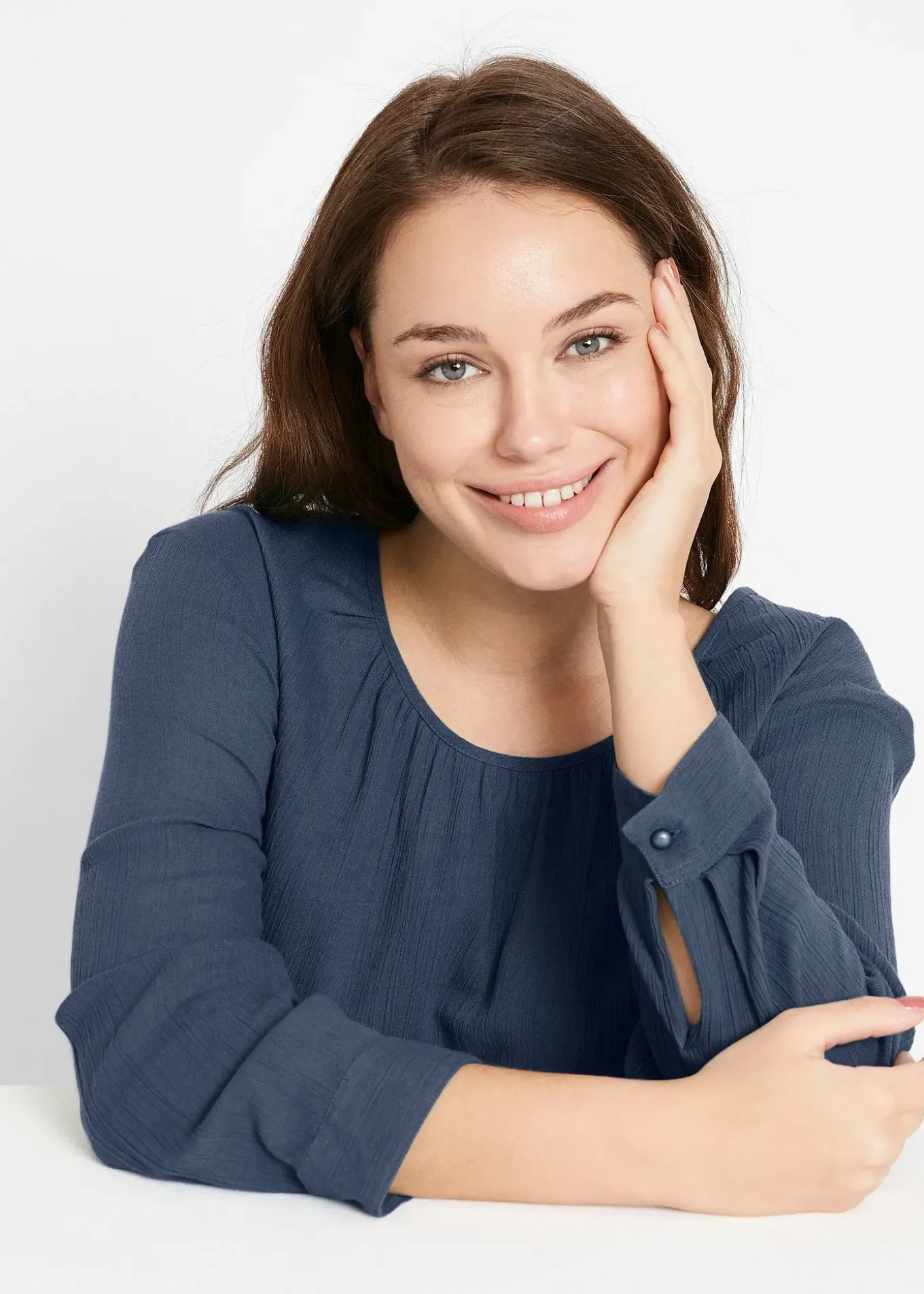 Tunique longue en coton