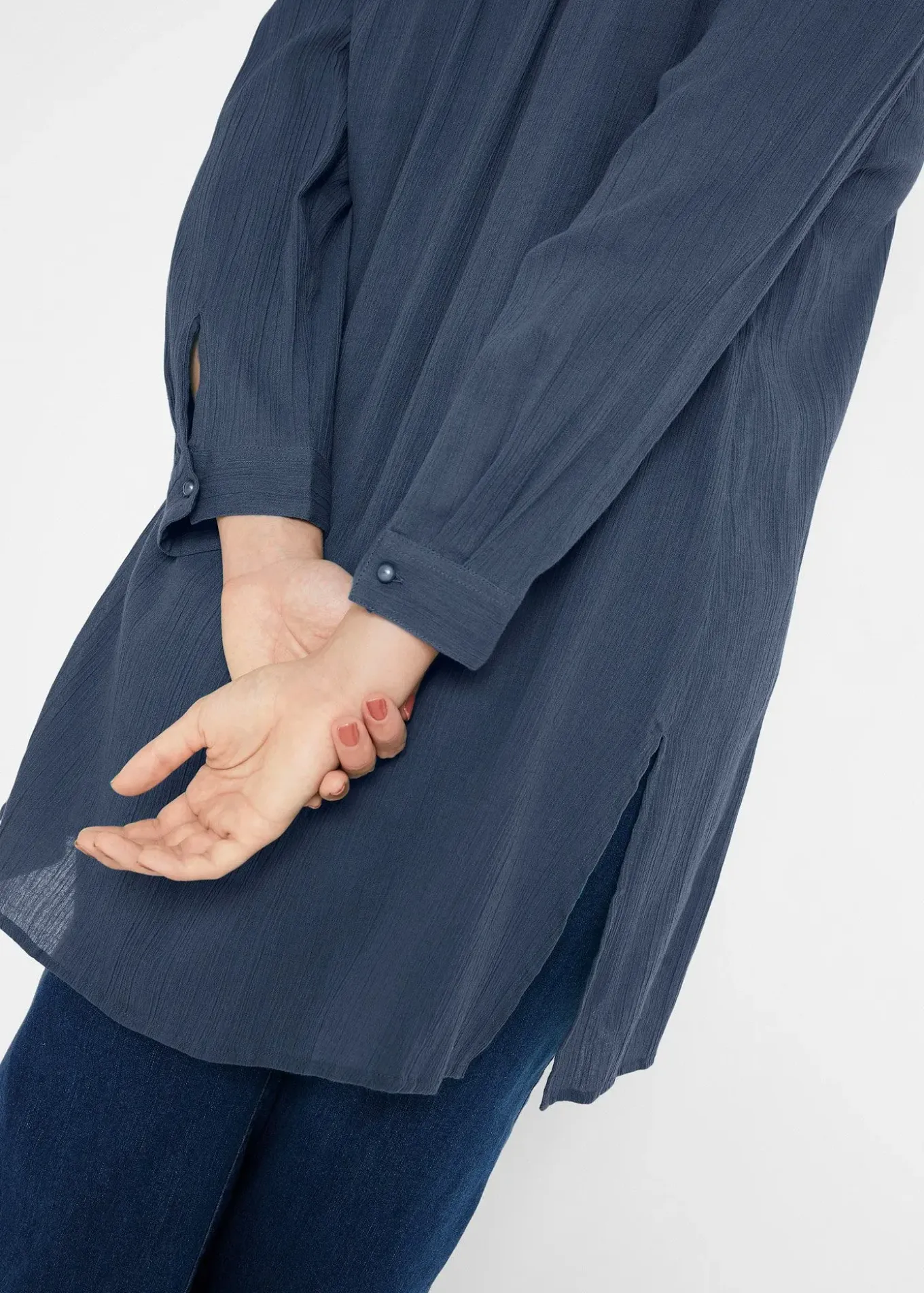 Tunique longue en coton