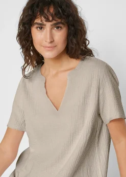 Tunique longue en gaze 100% coton