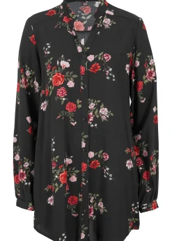 Tunique longue en viscose fluide