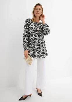 Tunique longue en viscose