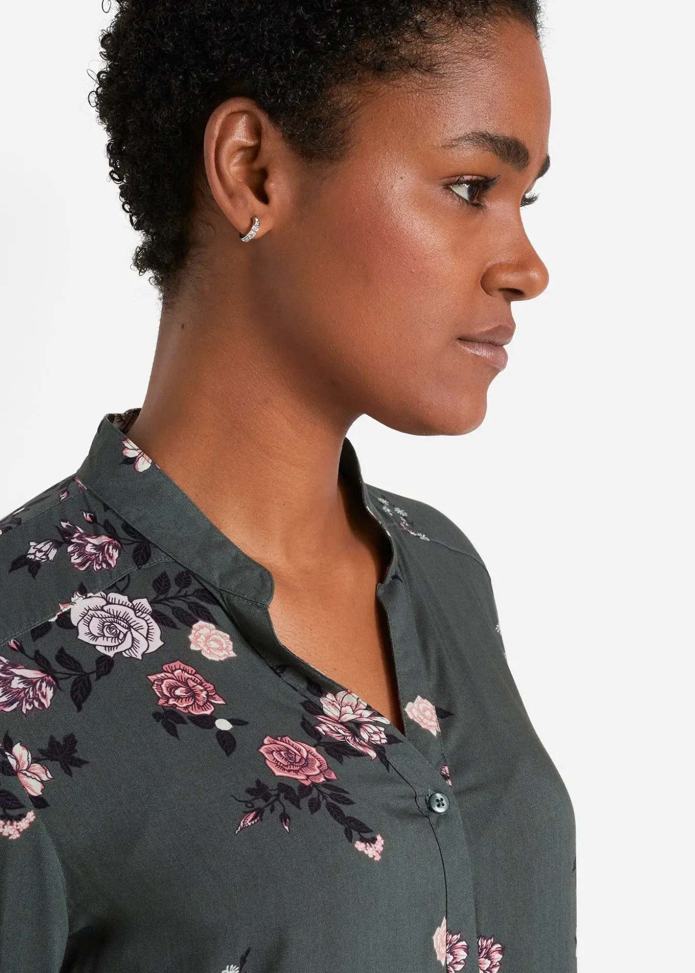 Tunique longue en viscose fluide