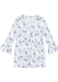 Tunique longue en viscose mélangée