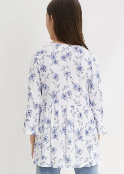 Tunique longue en viscose mélangée