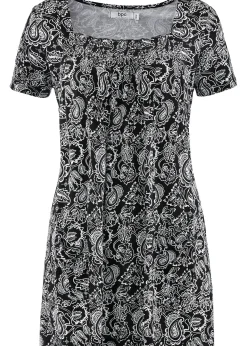 Tunique manches courtes en jersey