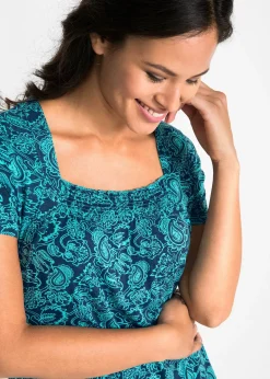 Tunique manches courtes en jersey