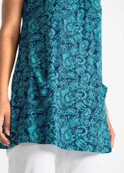 Tunique manches courtes en jersey