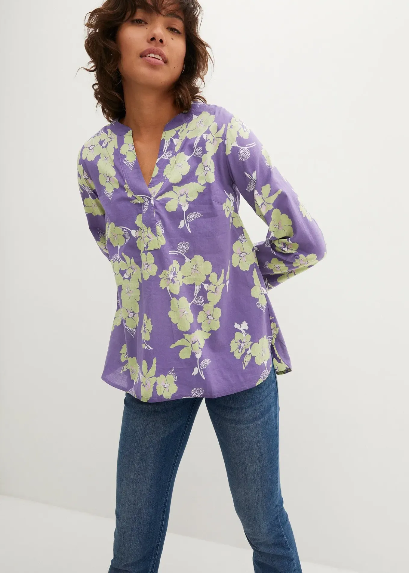 Tunique-blouse 100% coton