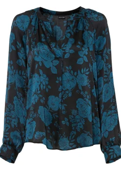 Tunique-blouse en crêpe léger