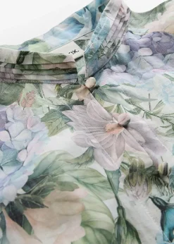 Tunique-blouse en ramie rafraîchissante