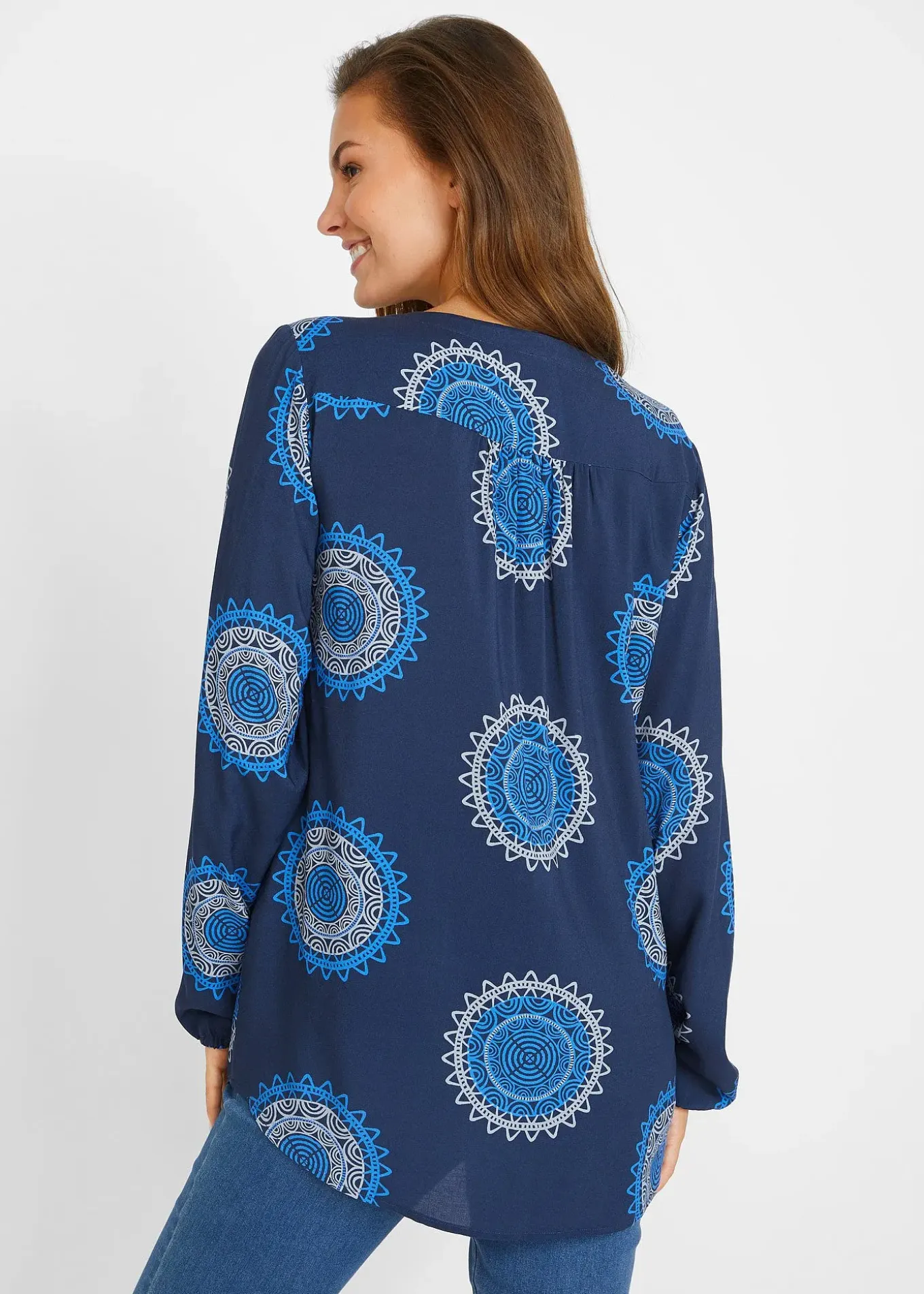 Tunique-blouse en viscose douce