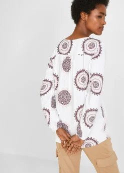 Tunique-blouse en viscose douce