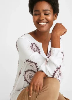 Tunique-blouse en viscose douce