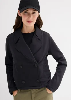 Veste à capuche de couleur contrastante