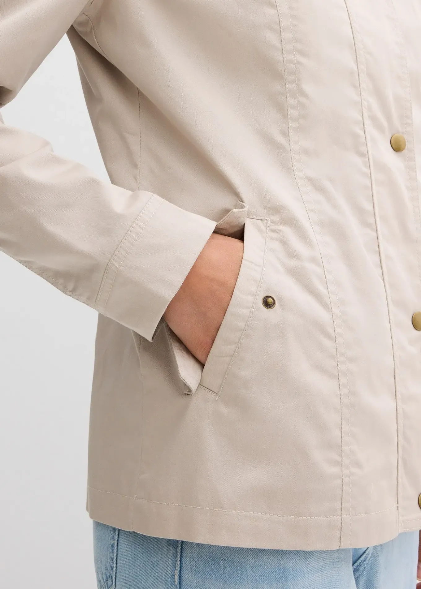 Veste à col montant