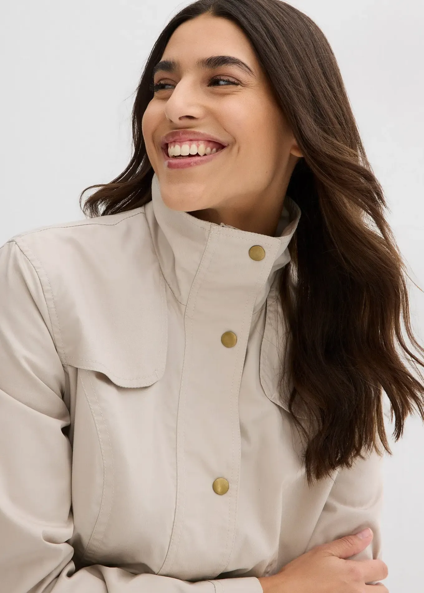 Veste à col montant