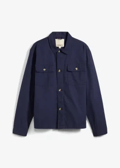 Veste ample de mi-saison en twill