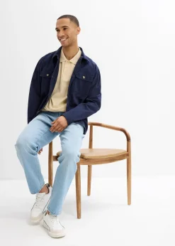 Veste ample de mi-saison en twill