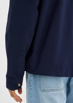 Veste ample de mi-saison en twill
