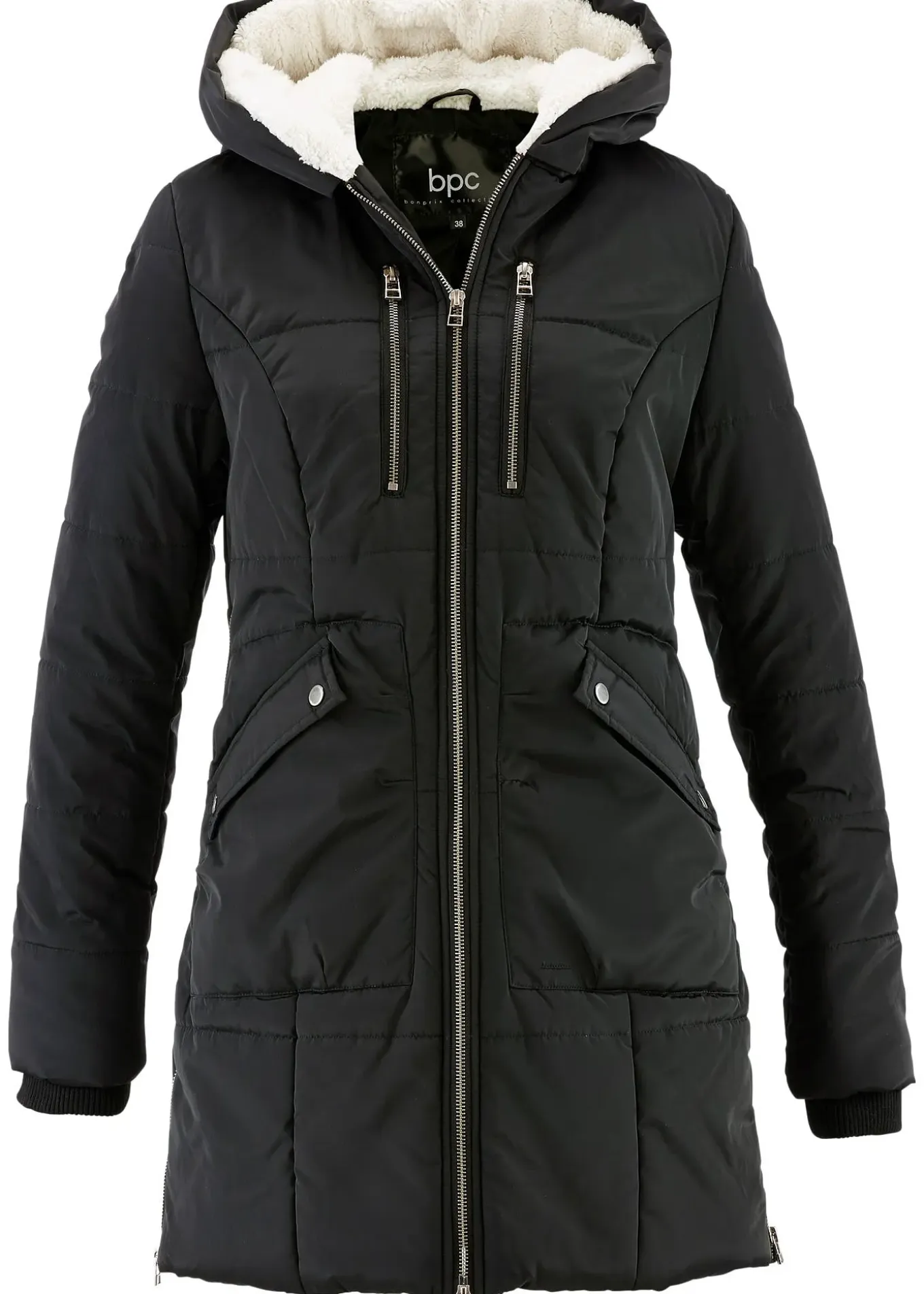 Veste avec capuche doublée