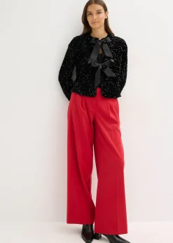 Veste courte à sequins